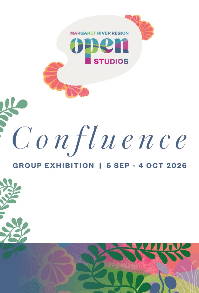 Confluence – MRROS Exhibition Event Poster - Saltwater Busselton					