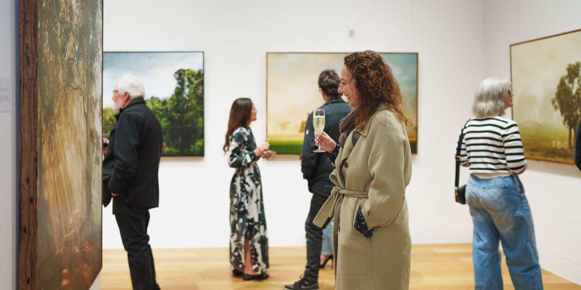 Art After Dark | Gathered Over Time Event Banner